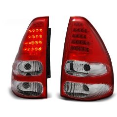 Focos / Pilotos traseros de LED Toyota Land Cruiser 120 03-09 Rojo/blanco Led