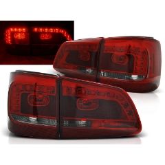 Focos / Pilotos traseros de LED VW Volkswagen Touran 08.10- Rojo Ahumado Ledstyle=