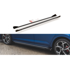 Racing Durability Difusor Spoileres inferiores talonera ABS + Flaps Volkswagen Polo GTI Mk6 - Volkswagen/Polo GTI/Mk6 Maxtonstyle=
