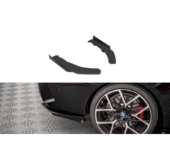 Street Pro Splitters traseros laterales + Flaps BMW 4 M-Pack G22 - BMW/Serie 4/G22/M-Pack Maxton