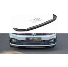 Splitter delantero inferior ABS V.1 VW Volkswagen POLO MK6 GTI - Volkswagen/Polo GTI/Mk6 Maxtonstyle=