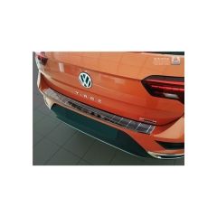 Protector Parachoques en Acero Inoxidable Volkswagen VW T-roc 11/2017- ribsstyle=