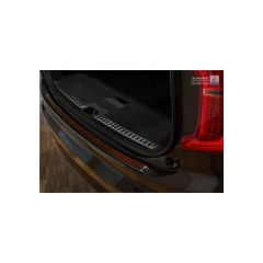 Protector Parachoques en Acero Inoxidable Volvo Xc90 2015- Negro/Look Fibra Carbono Rojo-negro