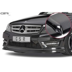 Spoiler deportivo espada espadin Mercedes Benz Clase C 204 todos 03/2011-06/2015 Look Carbono